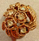 17 Vintage Rings Golds w Gems & More;  Missgrace NIP; 18KT & 14KT GE; See Detail — photo 2
