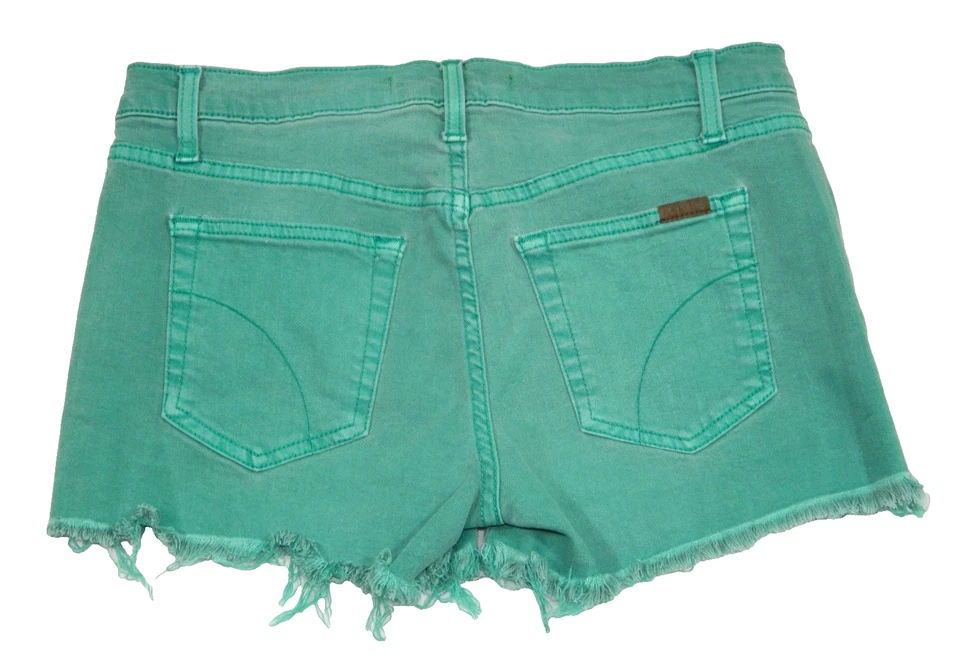 Pantalones Cortos Denim Para Mujer Joe's Hechos en EE. UU. Etiqueta Verde Monstruo y Talla 25 Medida Foto 3 de 3