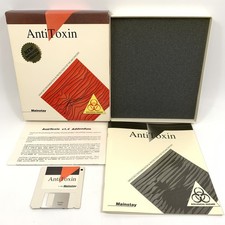 Vintage Mainstay AntiToxin Virus Protection Software for Macintosh 3.5" Disk