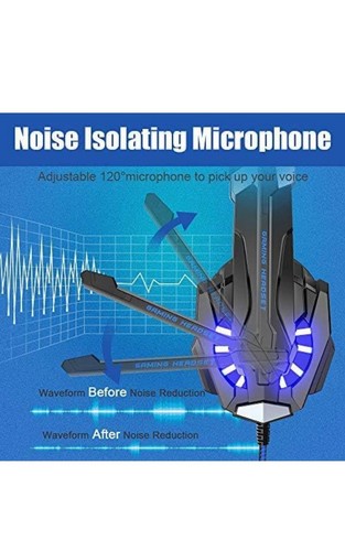 Universal gaming headset with mic - Picture 5 of 8