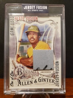 2021 Jersey Fusion All Sport #JF-RJ80 Reggie Jackson 1/1
