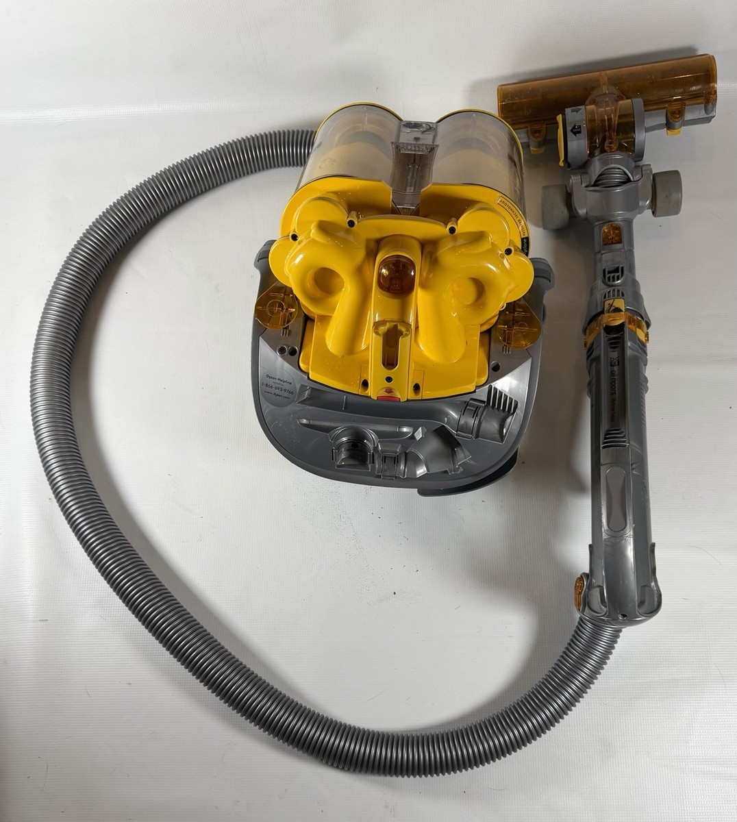 RARE Dyson DC11 Telescope Wrap Yellow Canister Vacuum Cleaner w