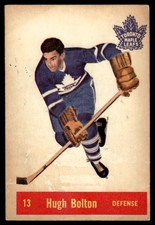 1957-58 Parkhurst HUGH BOLTON #13