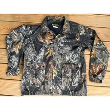 Scent Blocker Men's Camouflage Zip up hunting jacket. Sz. M. Mossy oak break up 