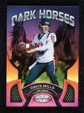 2022 Certified Dark Horses Mirror Pink 189/199 Davis Mills #DH-15 0s1o