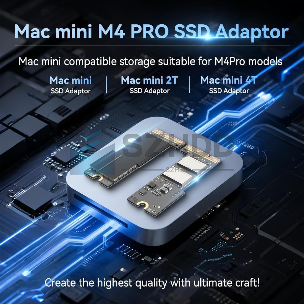 Mac Mini M4 PRO SSD 4TB For M4 PRO SSD Capacity Upgrade Memory DIY Mac Mini M4 PRO SSD 4TB For M4 PRO SSD Capacity Upgrade Memory DIY