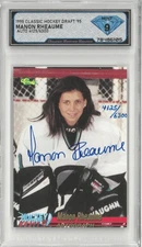 1995 Classic Hockey Draft MANON RHEAUME Auto /6300 💎 DSG 9 Mint
