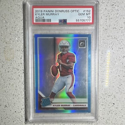 Panini 2019 Donruss Optic Kyler Murray #152 Aqua Prizm /299 RR PSA 10