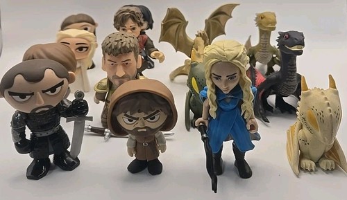 Funko Mystery Minis Game of Thrones Serie 2 Konvolut 14 - Metallic Drogon Wight