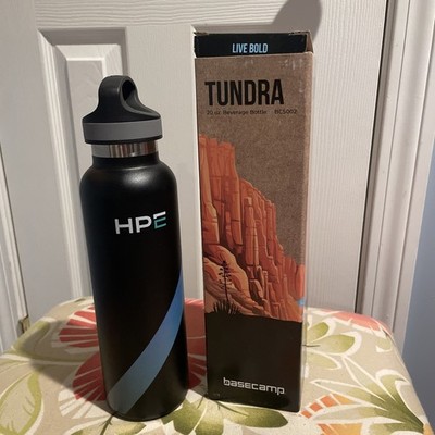 20 oz Tundra Bottle Base Camp HPE Black Matte Stainless Steel New Narrow Mouth