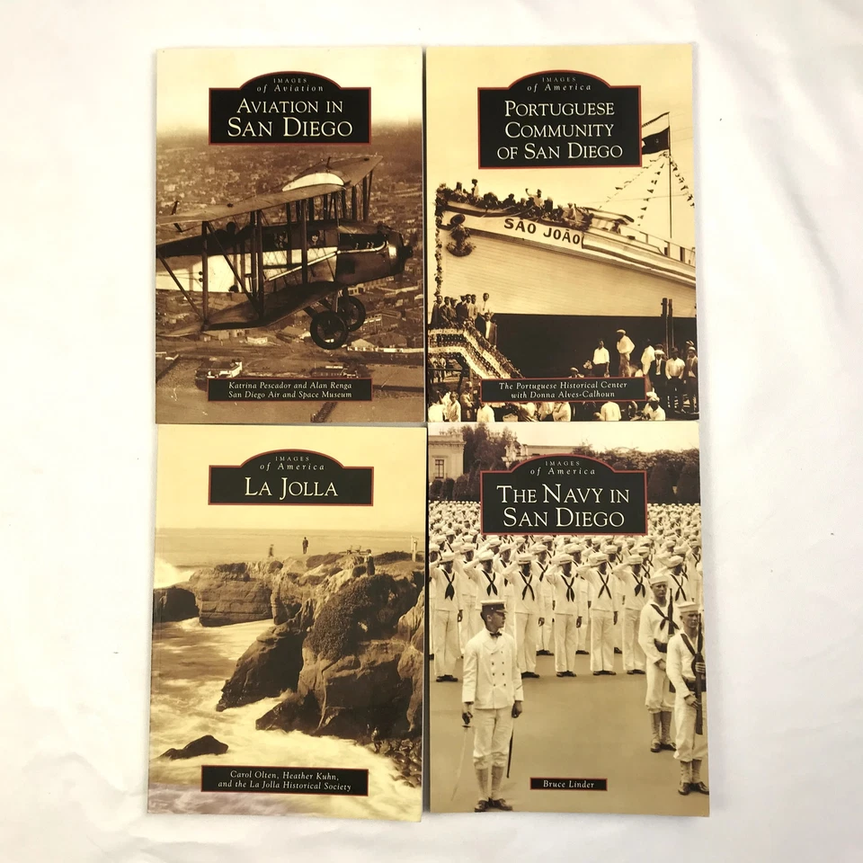 Images of America San Diego Lot of 8 Paperback Books Local History & Images Foto 2 de 4