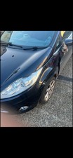Minor damage to the left door and front. Otherwise, the car runs well.