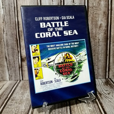 Battle of the Coral Sea [1959] (DVD, 2010) Cliff Robertson Gia Scala Ships Fast!