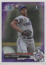 2017 Bowman Chrome Prospects Purple Refractor 61/250 Angel Perdomo #BCP20 0j6