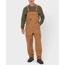 Duluth Trading Co. Men's Brown Fire Hose Bib Overalls – Size 44 (NWT)
