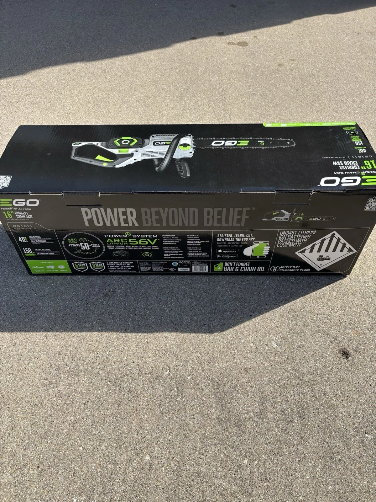 EGO POWER+ Chainsaw - Thumbnail 4
