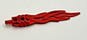 LEGO Bionicle 32558 Red Flame Sword Weapon 2x12 2 Pin Holes Toa 8534