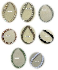 50 - 6mm Round Faceted Fire Polished Czech Glass Beads - 8 COLOR OPTIONS