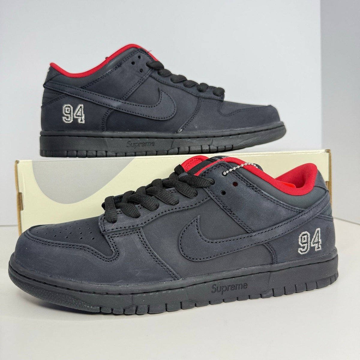 Nike SB Dunk Low OG QS Supreme Size 8.5 Men | eBay