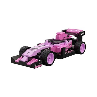 Cada Pink Circuit Rennwagen - 123-teiliges Bauset