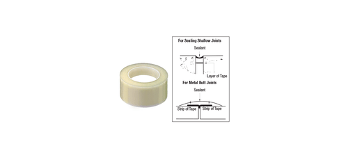 CRL 827T2 2" Bond Breaker Tape Clear - 108 Foot Roll - Picture 3 of 4