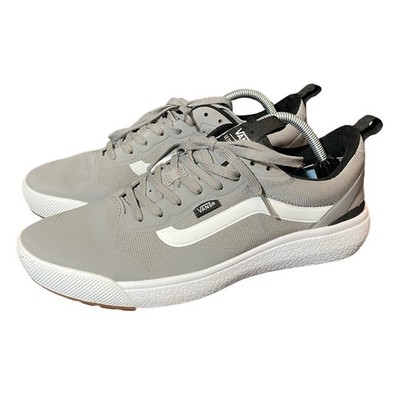 Vans UltraRange EXO Sneakers Mens 10.5 Grey White Low Top Athletic Shoes