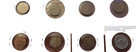 lot (8) 1963D coins 7 Lincoln cents 1 Jefferson Nickle — photo 2