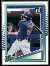 Ryan Clifford 2025 Donruss #198 New York Mets