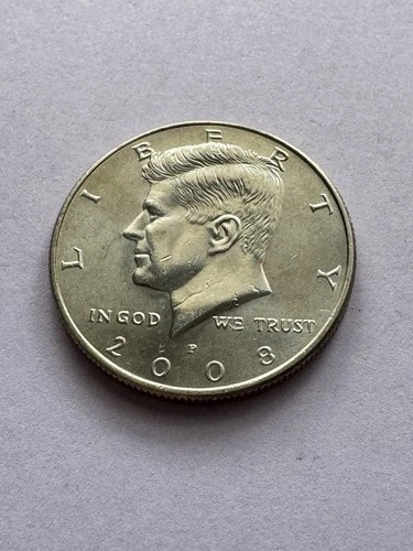 2008 P Kennedy Half Dollar (1) Clad Coins Circulated NIFC  Free shipping N 539