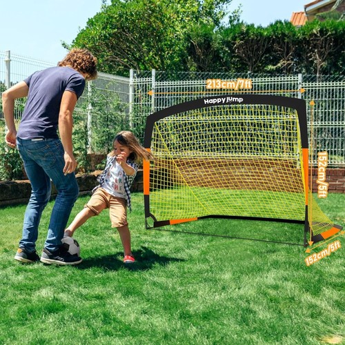 7' x 5' Portable Soccer Goal Net for Kids - Durable Outdoor Play in Any Weather - Picture 4 of 11