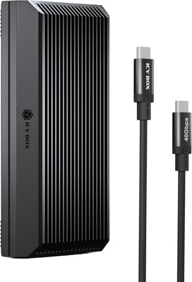 Thunderbolt Compatible NVMe SSD Enclosure Aluminum