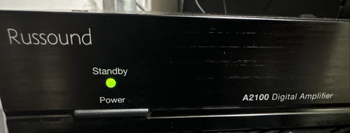 Russound A2100 Half Rack 100w 2-Channel Digital Amp Amplifier Tested Working - Picture 13 of 13