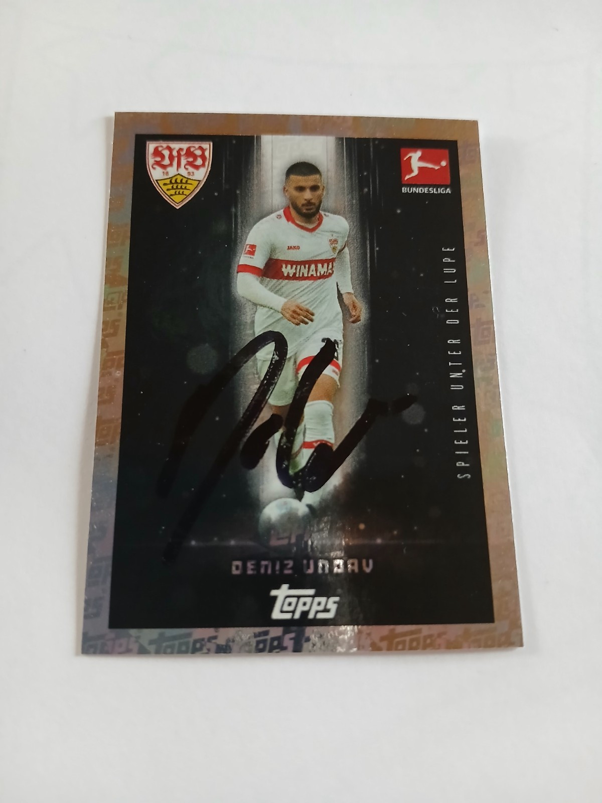 DENIZ UNDAV VFB STUTTGART 25 26 DFB TOLLE Autogrammkarte EUR 15,99   DE