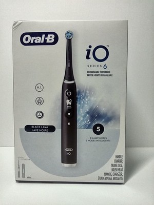 NEW Oral-B iO Series 6 Rechargeable Electric Toothbrush with Visible Pressure Se