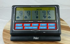 REC ZONE LIKE POKER TABLE LAP TRAVEL POKER GAME LARGE SCREEN TESTED WORKS GREAT