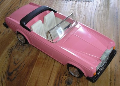 Barbie Auto Rolls Royce Zima Made in Hong Kong 80er Classic Spielzeug