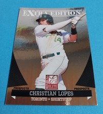 2011 Donruss Elite Extra Edition - Prospects Christian Lopes #77 RC Blue Jays