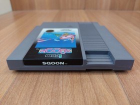 CIB Hangtab Sqoon VERY RARE lot Manual 5-screw Cart complete in box nintendo nes