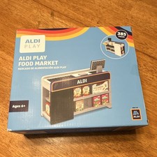 ALDI Play Food Market 385 Piece Interlocking Blocks Set Ages 6 Movable Parts
