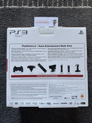 Brand New Factory Sealed Sony PS3 Slim Console 160GB - Playstation