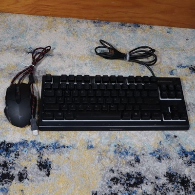 SteelSeries Apex 3 TKL Compact Mechanical Gaming Keyboard + SKYTECH M1000 Mouse
