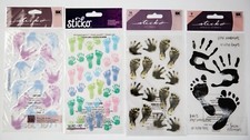 Sticko Stickers BABY PRINTS Theme, You Pick, some Rare 