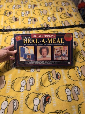 Deal-A-Meal by Richard Simmons 1994 Edition Vintage Weight Loss Program New READ