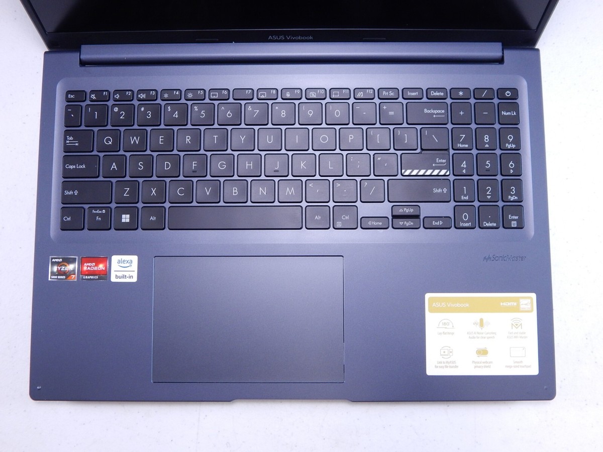 ASUS Vivobook M1603Q Laptop (AMD Ryzen 7 5800HS, AMD Radeon, 40GB