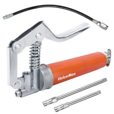 Mini Grease Gun Kit 3500 PSI 3OZ Grease 12'' Flexible Hose 5''&3" Extension Tube