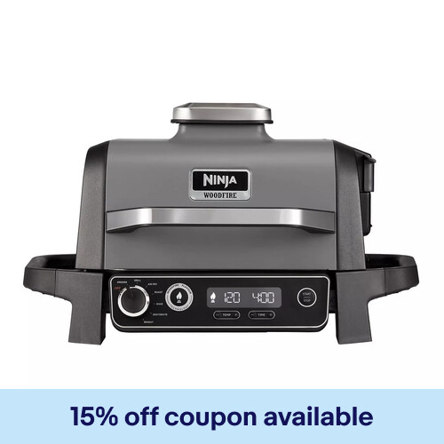 Ninja Woodfire Electric Outdoor BBQ Grill & Smoker [OG701UK]