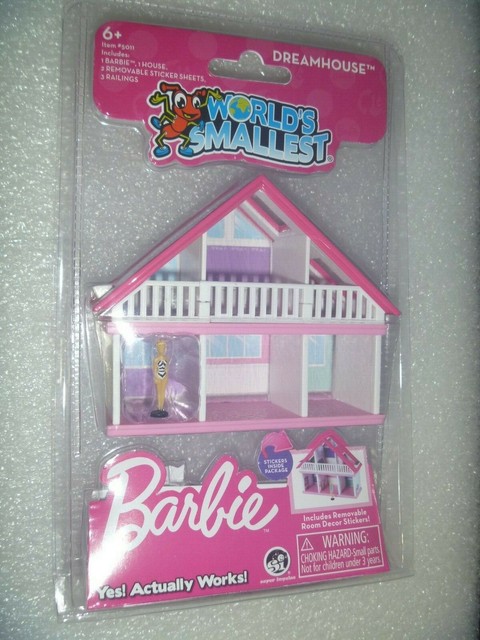 smallest barbie dreamhouse
