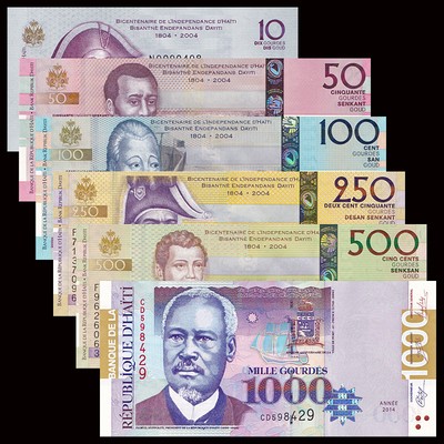 haiti gourdes 1000 lot