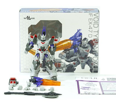 3rd Party Transform toy IF EX-47D Galvatron Void Tyrant Deul G1 Action Figure