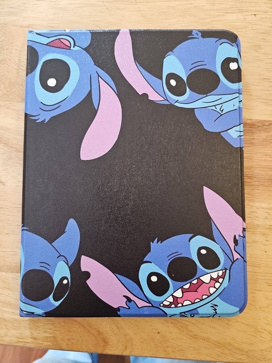 Disney Lilo and Stitch Black Purple Pink Tablet Case Inches